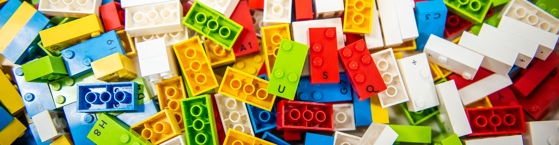 lego blocks in different colours 